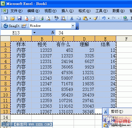 ��ν�Excel�����뵽Coreldraw��